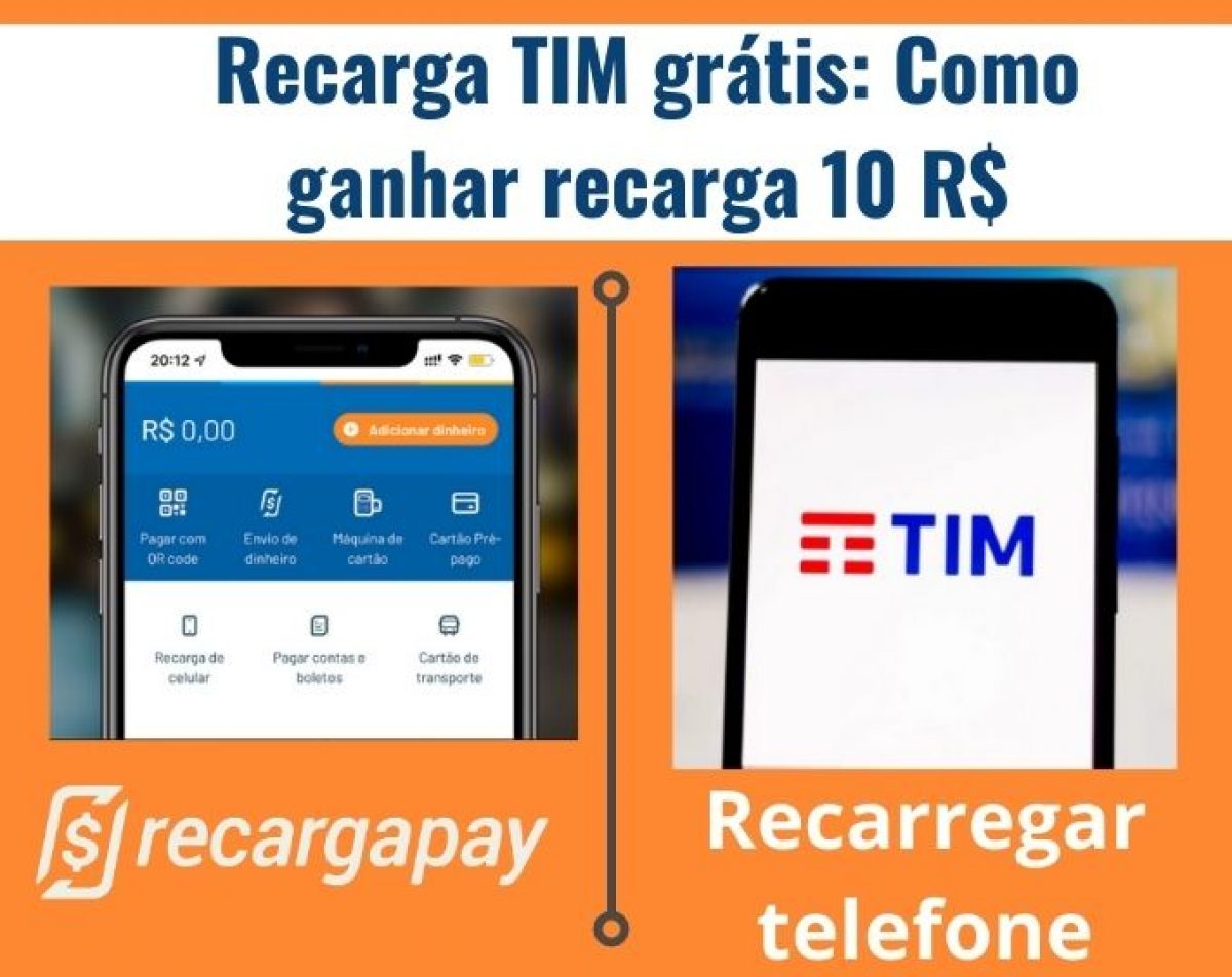 Recarga TIM  3 maneiras de recarregar celular TIM online - Melhor Escolha